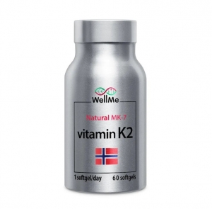 Vitamin K2 -   K2 MK 7 (-7)    ,  ,   , WellMe, 60 